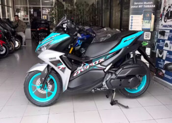 Yamaha Aerox 2024. FOTO/Dok. Otoinfo. Ⓒ Hak cipta foto di atas dikembalikan sesungguhnya kepada pemilik foto
