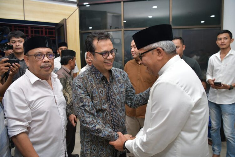Silaturrahmi Ramadhan, Pj Gubernur Ajak PWI Sukseskan PON dan Pilkada
