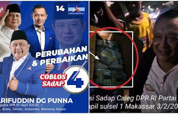 Video Bagi-bagi Duit Viral di Medsos, Caleg Demokrat Jadi Tersangka Politik Uang