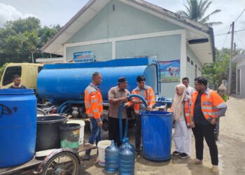 SBA Kirimkan Bantuan Air Bersih untuk Warga Terdampak Kekeringan di Lhoknga