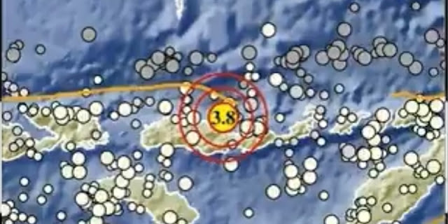 NTT Diguncang Gempa M 3,8