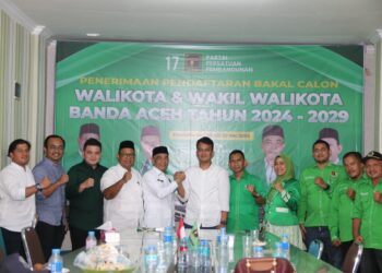 Bakal Calon Wali Kota Banda Aceh, Ahmad Haeqal Asri bersilaturahmi dengan Pengurus DPC Partai Persatuan Pembangunan (PPP) Kota Banda Aceh