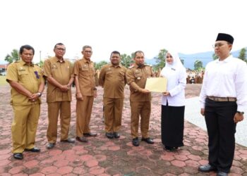 93 PPPK Aceh Besar Terima SK Pengangkatan