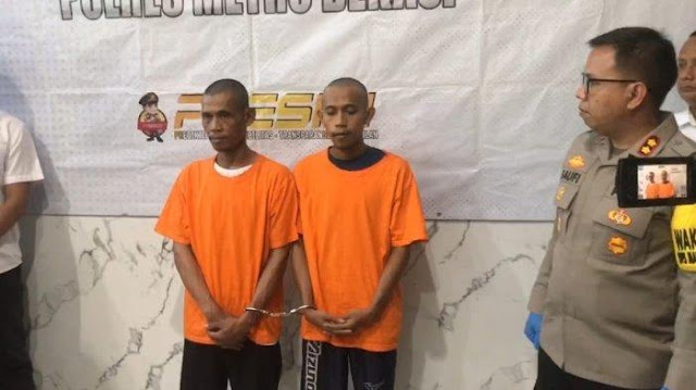 Ini Tampang Ayah dan Anak Pemilik Ponpes yang Cabuli Santriwati di Bekasi, Berikut Modusnya