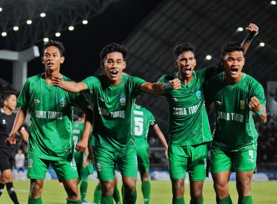 Gol Tunggal Rano Jutati Bawa Jawa Timur Juara Sepak Bola PON XXI