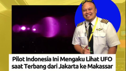 Misteri UFO di Langit Makassar yang Dilaporkan Pilot Indonesia, Apa Sebenarnya?