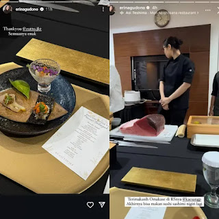 Anies Sindir Erina? Mau Makan Sushi, tapi Bilang Nggak Perlu yang Level Omakase