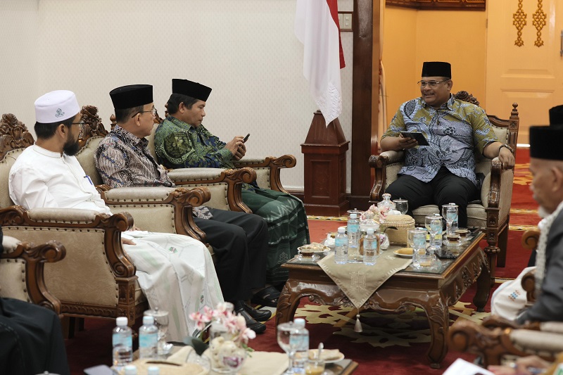 Pj Gubernur Safrizal Terima Kunjungan Ketua MPU