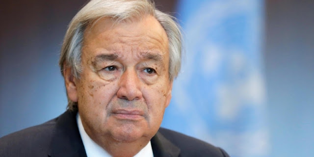 Sekretaris Jenderal PBB, Antonio Guterres dilarang memasuki wilayah Israel. FOTO/Dok. PBB. Ⓒ Hak cipta foto di atas dikembalikan sesungguhnya kepada pemilik foto
