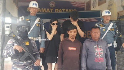 Bayar Rp 40 Juta, Sepasang WNA China Ditangkap Saat Diselundupkan dari Malaysia ke Batam