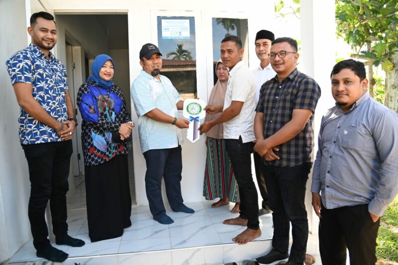 Lagi, Pj Bupati Iswanto Serahkan Rumah Bantuan Siap Huni