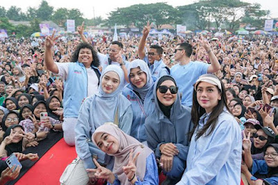 Sering Ikut Kampanye, Celine Evangelista Ngaku Tertarik Ikut Terjun ke Politik