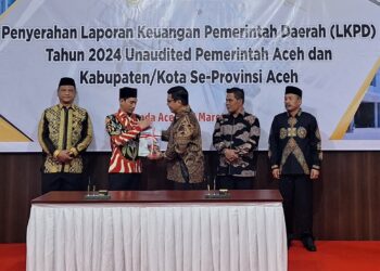 Bupati Aceh Barat Serahkan LKPD 2024 ke BPK Perwakilan Aceh