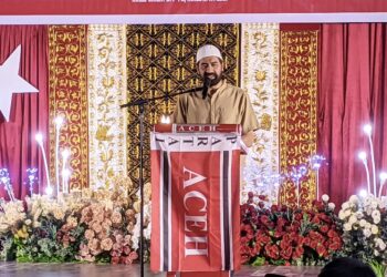 Ketua Dewan Pimpinan Pusat (DPP) Partai Aceh, Muzakir Manaf atau yang akrab disapa Mualem, menegaskan tekadnya untuk terus berkontribusi dalam memajukan Aceh. FOTO/Net. Ⓒ Hak cipta foto di atas dikembalikan sesungguhnya kepada pemilik foto