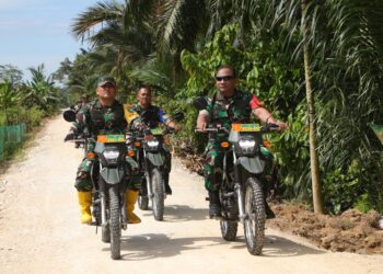 Tim Wasev Kodam IM Tinjau TMMD Ke-123 Kodim 0104/Atim: Bukti Nyata Pengabdian untuk Negeri