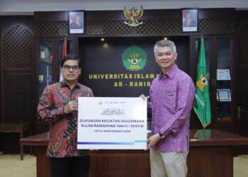 UIN Ar-Raniry Terima 250 Paket Sembako dari Mubadala Energy