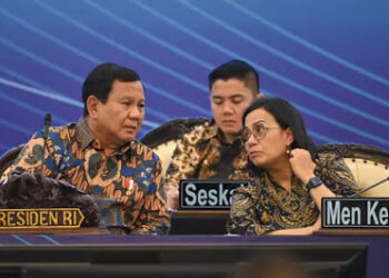 Sri Mulyani Sebut APBN Defisit Rp 104,2 Triliun per Akhir Maret 2025