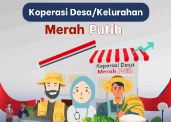 Ilustrasi Koperasi Desa Merah Putih. Dok. Kementerian Desa. Ⓒ Hak cipta foto di atas dikembalikan sesungguhnya kepada pemilik foto