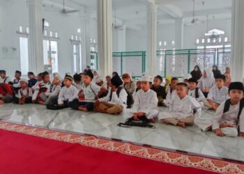 TPQ Baitul Maghfirah Payatieng Kecamatan Peukan Bada Kabupaten Aceh Besar akan melaksanakan Kegiatan Festival Anak Shaleh Peukan Bada (FASPEDA) – I Tahun 2025 di Masjid Baitul Maghfirah. FOTO/Hamdani. Ⓒ Hak cipta foto di atas dikembalikan sesungguhnya kepada pemilik foto