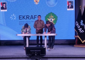 UIN Ar-Raniry Teken MoU dengan Kemenekraf, Dukung Ekonomi Kreatif di Kampus