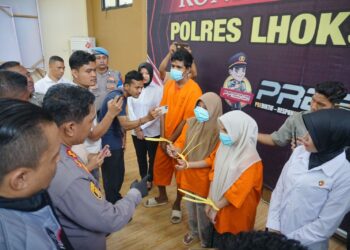 Bongkar Praktik Prostitusi Online di Lhokseumawe, Tiga Orang Diamankan