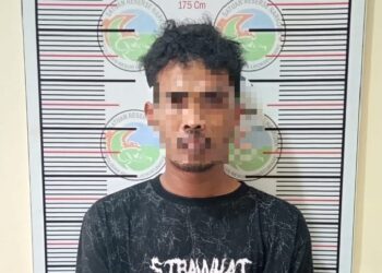 Satuan Reserse Narkoba (Satresnarkoba) Polres Lhokseumawe berhasil mengungkap tindak pidana penyalahgunaan narkotika jenis sabu di kawasan Jalan Medan–Banda Aceh, tepatnya di SPBU Cunda, Desa Uteunkot, Kecamatan Muara Dua, Kota Lhokseumawe, Kamis (8/5/2025) sekitar pukul 13.30 WIB. Ⓒ Hak cipta foto di atas dikembalikan sesungguhnya kepada pemilik foto