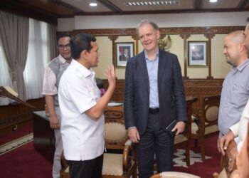 Wagub Aceh Terima Kunjungan IDH, Pererat Silaturahmi dengan Pemerintahan Baru