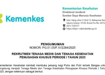 Kemenkes Buka Rekrutmen Tenaga Kesehatan Penugasan Khusus, Ini Syaratnya