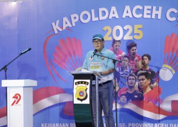 Kapolda Aceh Cup 2025 Dimulai, Dua Mantan Atlet Nasional Meriahkan Laga Perdana