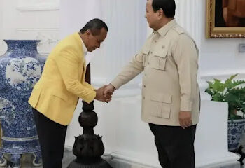 Ketua Umum Partai Golkar Bahlil Lahadalia menemui Presiden Prabowo Subianto di Istana. FOTO/Net. Ⓒ Hak cipta foto di atas dikembalikan sesungguhnya kepada pemilik foto