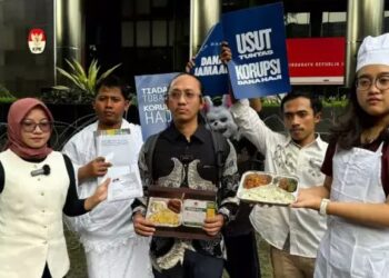 ICW Laporkan Korupsi Pengurangan Porsi Makanan Haji Rp 255 M, Serahkan 3 Nama Terduga Pelaku