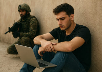 Ilustrasi Antara Generasi Tangguh Gaza dan Duck Syndrome Mahasiswa. FOTO/ChatGPT. Ⓒ Hak cipta foto di atas dikembalikan sesungguhnya kepada pemilik foto