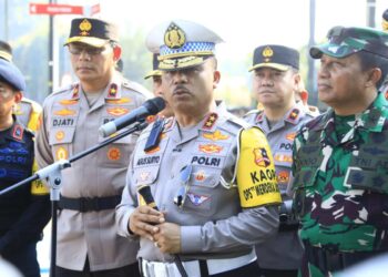 PB HMI Puji Kakorlantas Polri Turun Langsung Pantau Pengamanan HUT RI ke-80