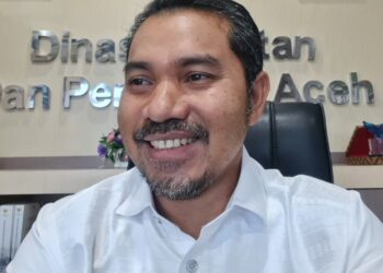 Kepala Dinas Kelautan dan Perikanan (DKP) Aceh, Aliman, S. Pi.,M.Si.,