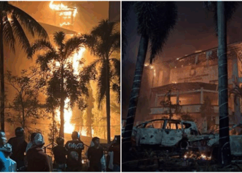 Pembakaran Gedung DPRD Makassar: Tiga Tewas, Ada yang Terjebak hingga Lompat dari Gedung