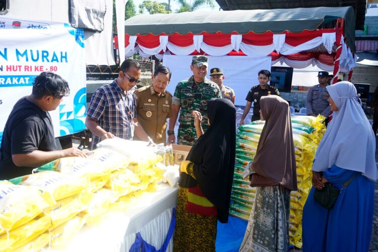 Pelaksanaan Gerakan Pangan Murah (GPM) di Kota Sabang dipusatkan di Halaman Pujasera Gampong Kuta Timu, Kecamatan Sukakarya, Sabtu (30/8/2025). FOTO/Net. Ⓒ Hak cipta foto di atas dikembalikan sesungguhnya kepada pemilik foto