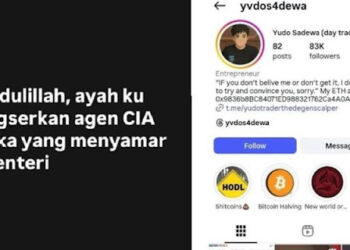 Anak Menteri Keuangan Purbaya Yudhi Sadewa, Yudo Sadewa, memberikan klarifikasi usai pernyataannya soal Sri Mulyani Indrawati menjadi viral di media sosial. FOTO/Net. Ⓒ Hak cipta foto di atas dikembalikan sesungguhnya kepada pemilik foto
