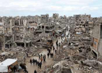 Kondisi Gaza, Palestina sangat memperihatikan setelah dijajah dan dihancurkan oleh teroris israel. FOTO/Net.