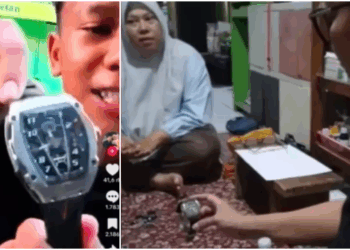 Jam tangan mewah senilai Rp 11 miliar merek Richard Mille milik anggota DPR RI Ahmad Sahroni akhirnya dikembalikan. FOTO/Kolase. Ⓒ Hak cipta foto di atas dikembalikan sesungguhnya kepada pemilik foto