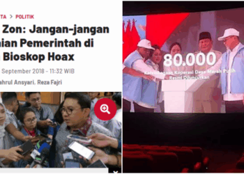 Fadli Zon Curiga Capaian Pemerintah di Iklan Bioskop Hoaks, Tapi Itu Dulu Waktu Jaman Jokowi