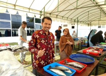 Kepala Dinas Kelautan dan Perikanan (DKP) Aceh, Aliman. FOTO/HAI/Hamdani. Ⓒ Hak cipta foto di atas dikembalikan sesungguhnya kepada pemilik foto