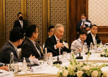 Mantan Perdana Menteri Inggris, Tony Blair, dilaporkan ditunjuk untuk memimpin pemerintahan sementara di Jalur Gaza setelah berakhirnya konflik terbaru yang melanda wilayah tersebut. FOTO/Net. Ⓒ Hak cipta foto di atas dikembalikan sesungguhnya kepada pemilik foto