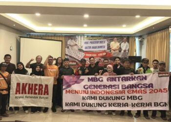 Akhera Jawa Barat Suarakan Dukungan untuk MBG dan BGN di Cimahi