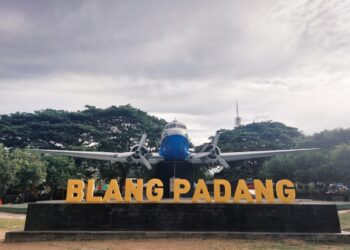 Pesawat Dakota RI-001 Seulawah. FOTO/aceHTrend/Nazwa Nadine.