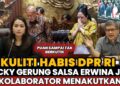 Sebuah video diskusi publik yang menampilkan aktivis muda Salsa Erwina bersama pengamat politik Rocky Gerung viral di media sosial. FOTO/Youtube Ruang Baru.