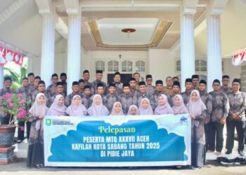 Wali Kota Sabang Lepas Kafilah MTQ, Ajak Peserta Niatkan sebagai Ibadah dan Ajang Prestasi