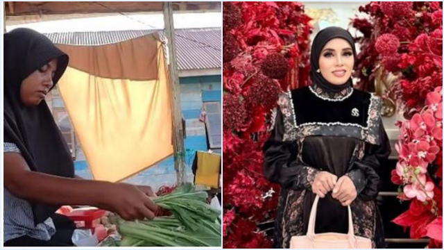Imelda Safitri alias Fitri, perempuan Aceh yang diceraikan suaminya yang baru lulus PPPK Aceh Singkil, mencuri perhatian publik. FOTO/Kolase. Ⓒ Hak cipta foto di atas dikembalikan sesungguhnya kepada pemilik foto