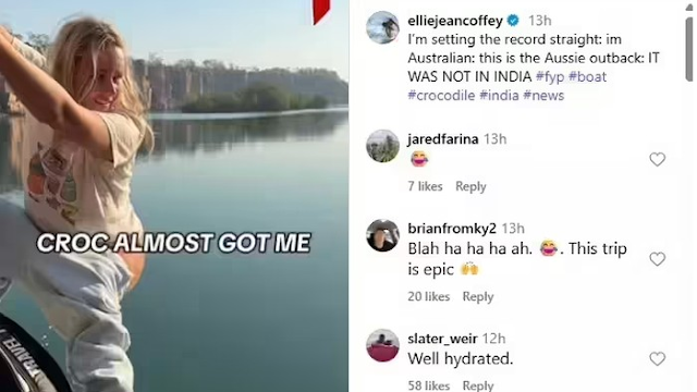 Seorang wanita viral karena buang air besar (BAB) dari atas kapal di danau. Posenya yang berjongkok dengan celana di yang diturunkan membuatnya dirujak netizen. FOTO/Kolase. Ⓒ Hak cipta foto di atas dikembalikan sesungguhnya kepada pemilik foto