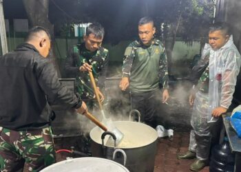 Kodam IM Dirikan Dapur Lapangan Bantu Korban Banjir Aceh Utara–Lhokseumawe