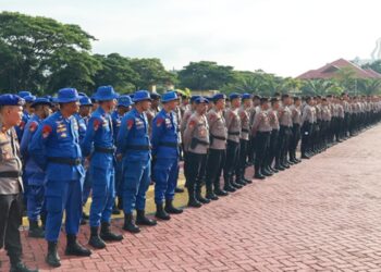 855 Personel BKO Polda Aceh Diturunkan Bantu Penanggulangan Banjir-Longsor